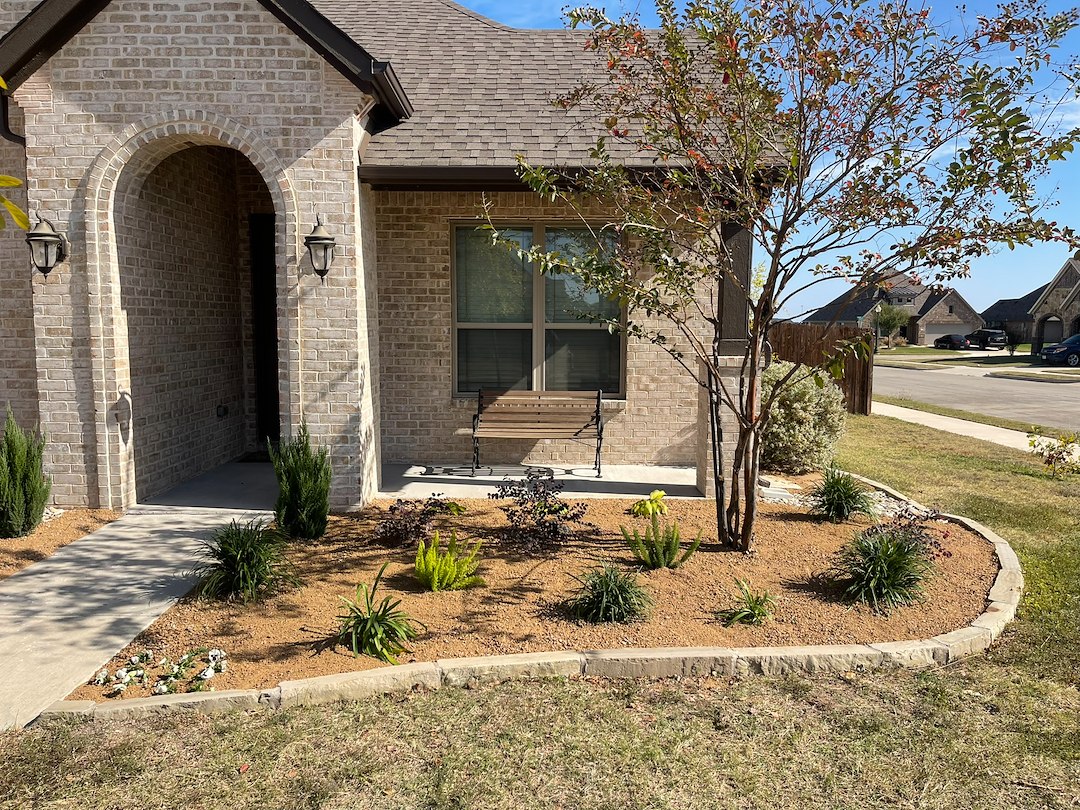 Flowerbed Refresh in Waxahachie, TX